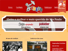 Tablet Screenshot of frevinho.com.br